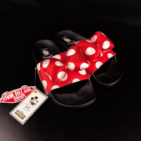 vans disney sliders